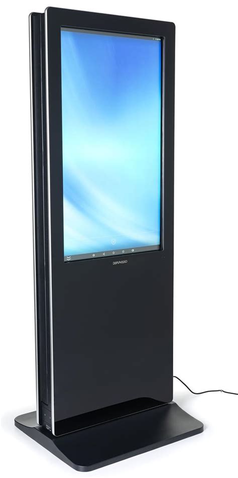 Double Sided Digital Vertical Touchscreen Kiosk Dual Hd Display