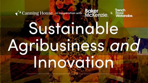 Sustainable Agribusiness And Innovation