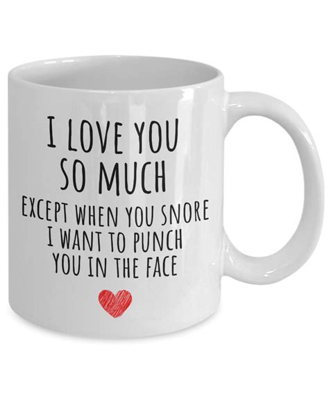Valentine gift for her i love fcking you funny gift mug funny coffee cup gift. Valentines Day Gift For Him, I Love You So Much Except ...