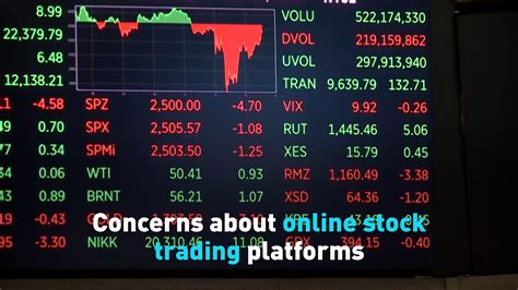 Concerns about online stock trading platforms - CGTN