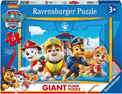 Giant Floor Puzzle Paw Patrol Ravensburger 03090 24 Teile Puzzle