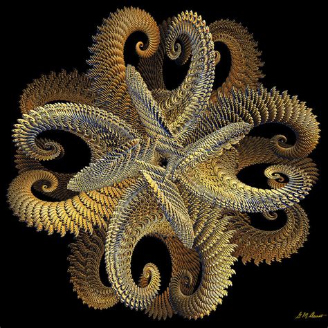 Golden Grace Digital Art By Michael Durst Fine Art America