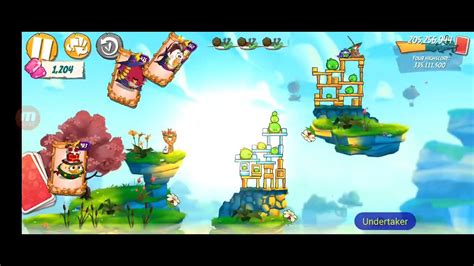Angry Birds Mighty Eagle Boot Camp With Both Extra Birds Good