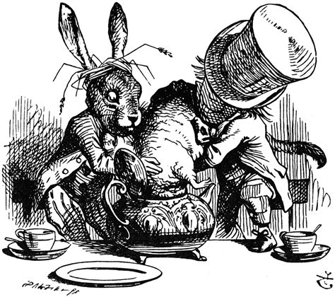 Alice in Wonderland - Dormouse being put into the teapot | Alice’s