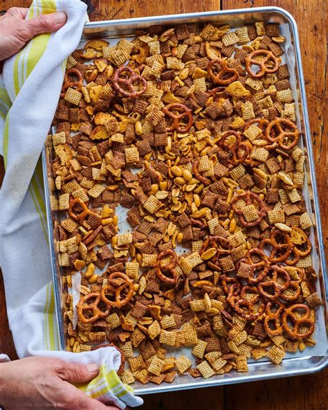 The Secret To Homemade Chex Mix Using Whatevers In Your Snack Drawer