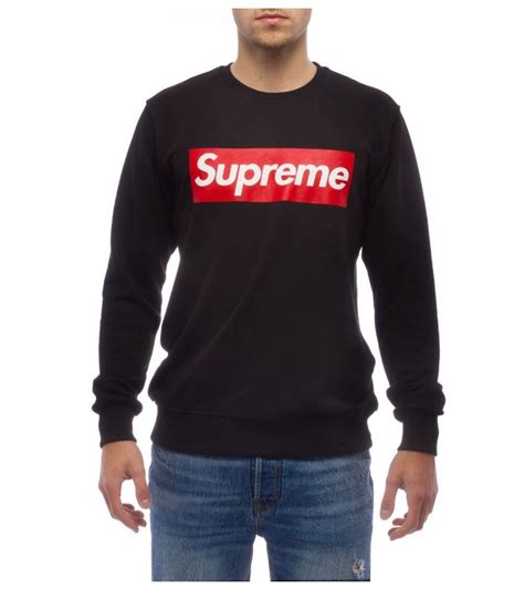 Supreme Mens Sweatshirt Print Pablo Black 10008 Spr 19 000 30003