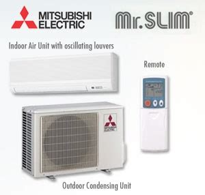 • a continued operation in the abnormal state may cause a malfunction, ﬁ re, or electric shock. Mitsubishi Air Conditioners featuring Mr Slim - Simply Air ...