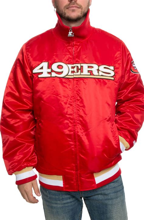 Starter San Francisco 49ers Varsity Jacket Ls800697 Snf Shiekh