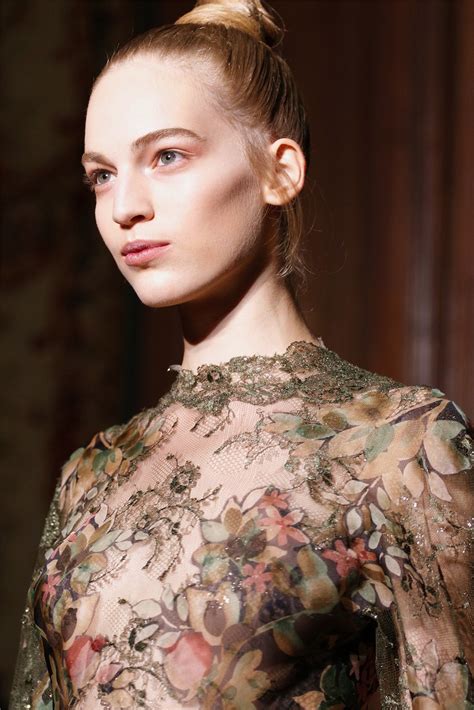 Valentino Fall 2012 Couture - Beauty Report