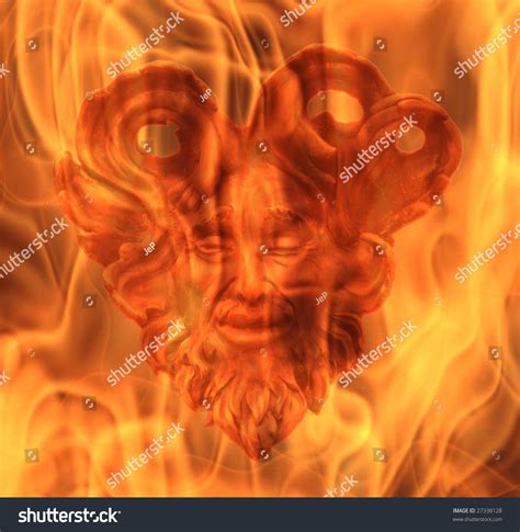 Devil In Flames Stock Photo 27338128 Shutterstock