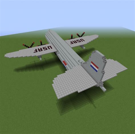 C 130 Hercules Blueprints For Minecraft Houses Castles Towers And