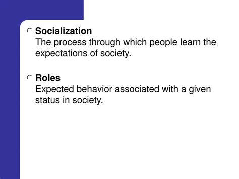 Ppt Chapter 4 Socialization Powerpoint Presentation Free Download