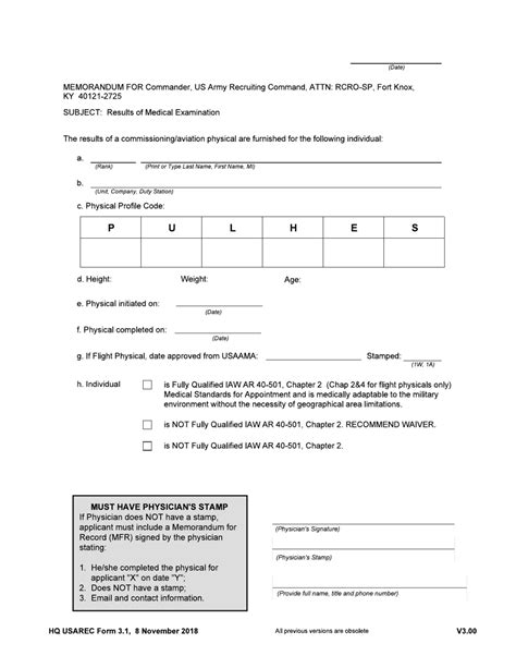 Hq Usarec Form 31 Fill Out Sign Online And Download Fillable Pdf