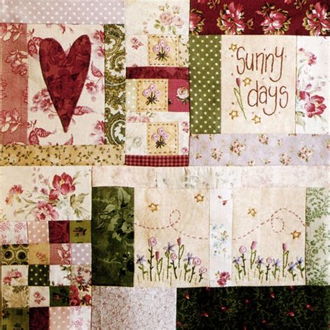 Leannes House Block Of The Month Quilt Is A Combination Of Stitchery
