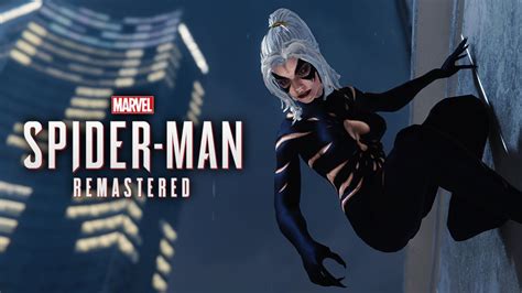 Black Cat Symbiote Suit Web Of Shadows Marvels Spider Man