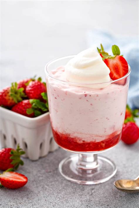 Easy Homemade Strawberry Mousse Recipe Only 3 Ingredients