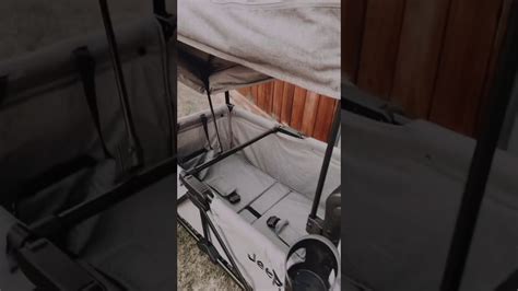 Jeep Wrangler stroller wagon - YouTube