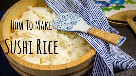 To prepare it perfectly, it is place the rice in a fine mesh sieve and leave to strain for at least 5 minutes to allow excess water to drain. How To Make Sushi Rice (Recipe) 酢飯の作り方 （レシピ） - YouTube