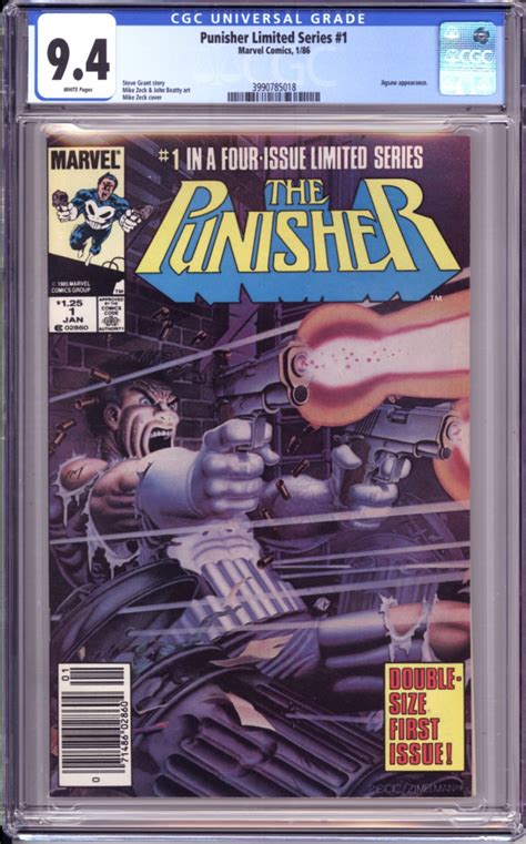 のものです The Punisher Limited Series 5 1986年 Wmh0f M88803917500 プラスティ