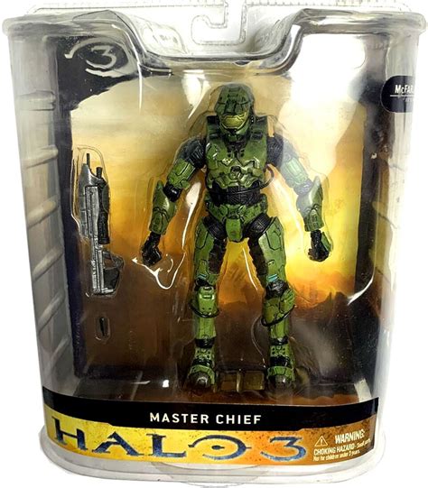 Mcfarlane Toys Halo 3 Series 1 Master Chief 5 Action Figure Green Toywiz