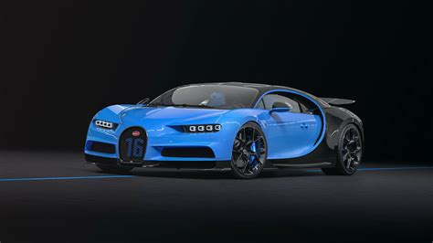 Bugatti Chiron Sport Blue Delivery Miles For Sale