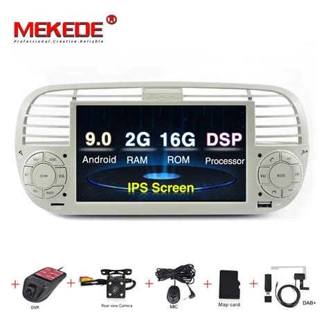 MEKEDE IPS DSP 1024X600 Car GPS Android 9 0 Bluetooth Quad Core Car Dvd