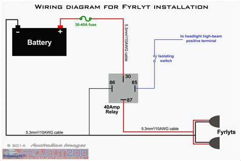 Xlr pin 3 to 14 plug ring. 5 Pin Relay Wiring Diagram Driving Lights — UNTPIKAPPS