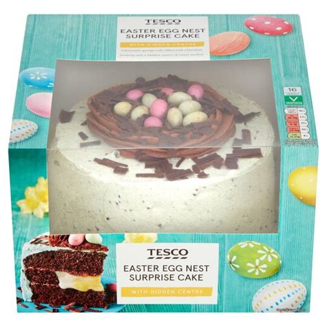 Tesco Easter Egg Nest Surprise Cake Tesco Groceries
