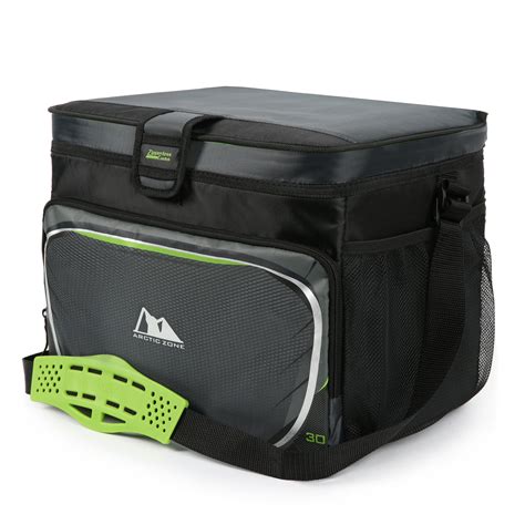 Arctic Zone Can Zipperless Soft Sided Cooler With Hard Liner Black