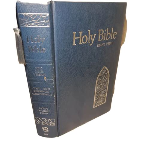 Kjv Holy Bible Giant Print Center Column Reference Bible By Thomas Nelson Eur 35 47 Picclick De