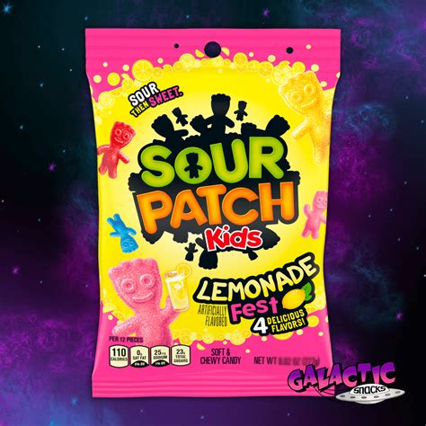Sour Patch Kids Lemonade Fest 36 Oz Galactic Snacks