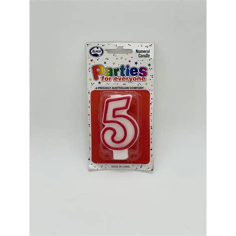 Candles 5 Red 6~ Port Stephens Packaging Hospitality Suppliers