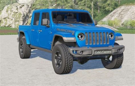 Fs19 Jeep Gladiator Rubicon Jt 2020 V10 Fs 19 And 22 Usa Mods Collection