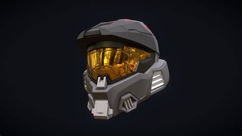 Halo Infinite Mjolnir Mark Vii Helmet Wip Download Free 3d Model