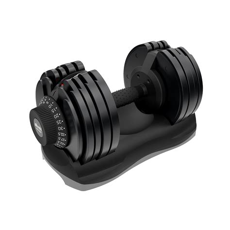 Ativafit Adjustable Dumbbell 715 Pound Fitness Dial Dumbbell With