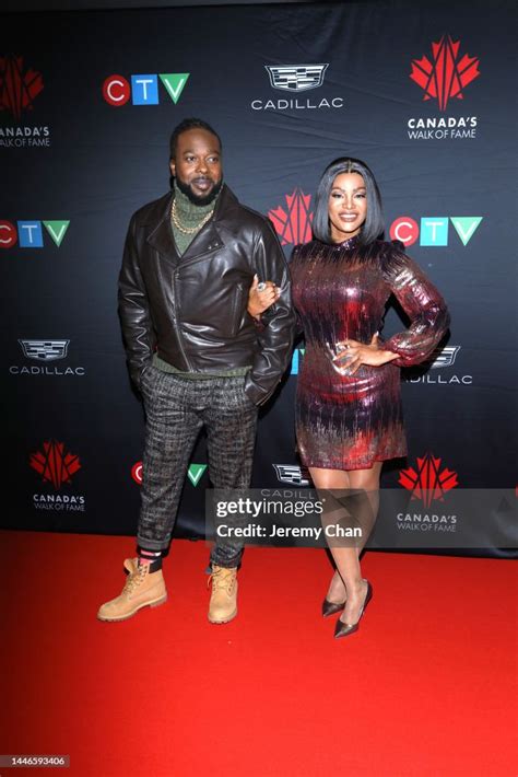 Jamar Mcneil And Traci Melchor Co Hosts Of The Canadas Walk Of Fame News Photo Getty Images