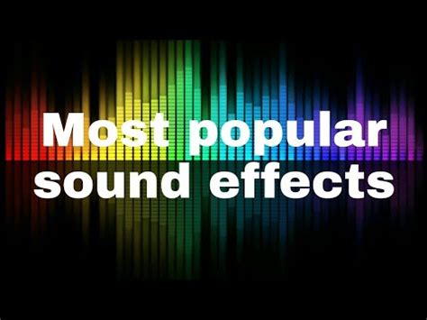 It's a collection of 100% original sounds made by its users. Sound Effects🔥|Best Sound Effects Famous Youtuber Use ...