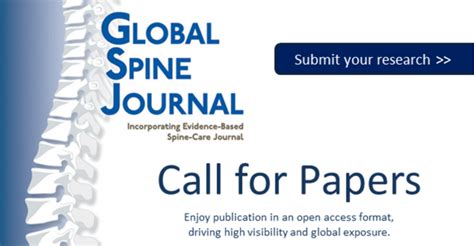 Global Spine Journal Sage Journals