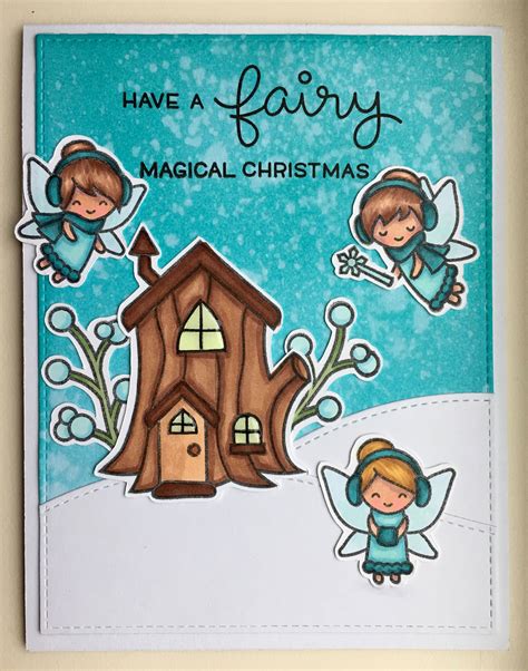 Fairy Christmas Lawn Fawn Cards Lawn Fawn Stamps