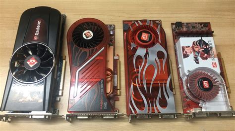 My Old Ati Graphics Card Collection Youtube