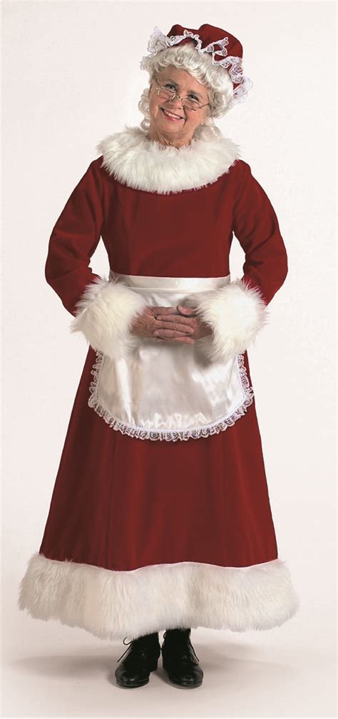 Deluxe Mrs Santa Costume H