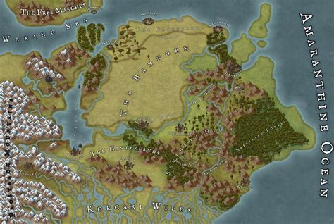 Dragon Age Origins Map Of Ferelden Rinkarnate