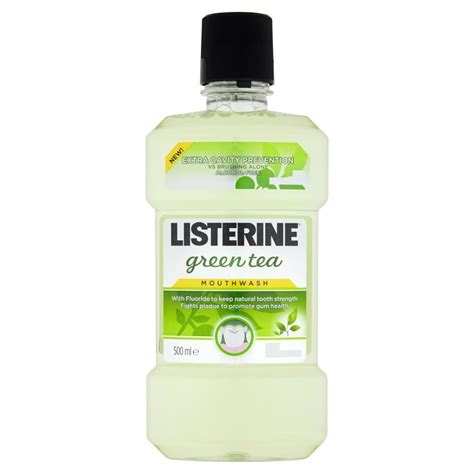 Adapting listerine to a global market. Listerine, Green Tea, płyn do płukania jamy ustnej, 500 ml ...