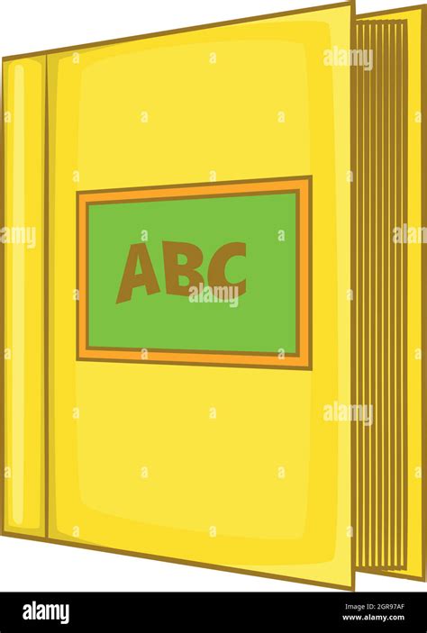 Abc Book Icon Cartoon Style Stock Vector Image And Art Alamy