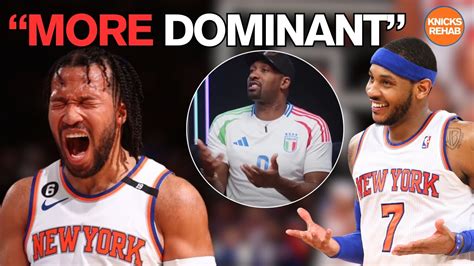 Gilbert Arenas Jalen Brunson Most Dominant Knick YouTube