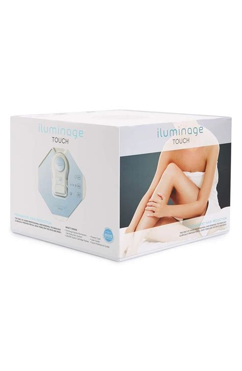 iluminage touch at home permanent hair reduction device fda cleared ipl and rf all skin colors