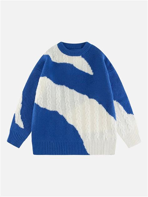 Aelfric Eden Vintage Colorblock Sweater Aelfric Eden