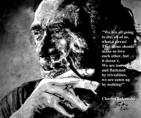 Charles Bukowski Painting By Richard Tito