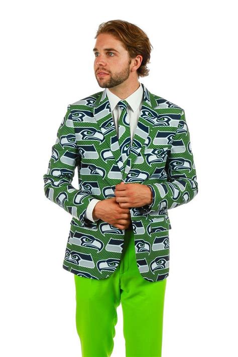 The First Ever Seattle Seahawks Suit Get Your Nfl Suits And Other