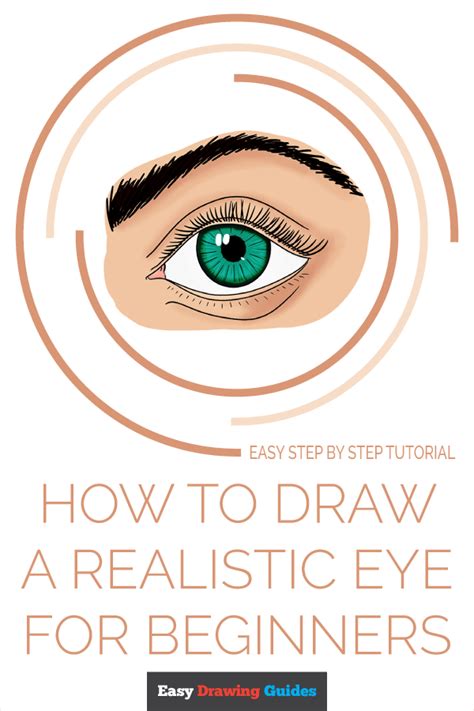 How To Draw A Realistic Eye For Beginners Really Easy Drawing Tutorial